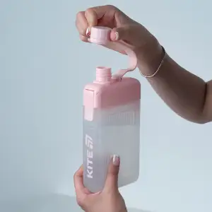 Пляшка для води, 450 мл, рожева KITE K25-1239-2
