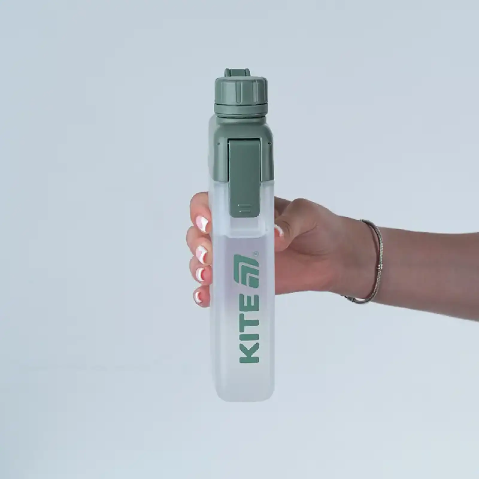 Пляшка для води, 450 мл, зелена KITE K25-1239-3