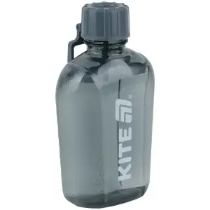 Пляшка для води, 650 мл, сіра KITE K25-1240-1