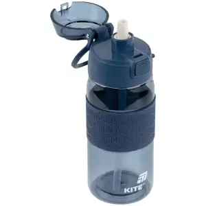 Пляшечка для води 600 мл, синя KITE K26-1201-1