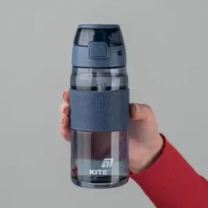 Пляшечка для води 600 мл, синя KITE K26-1201-1
