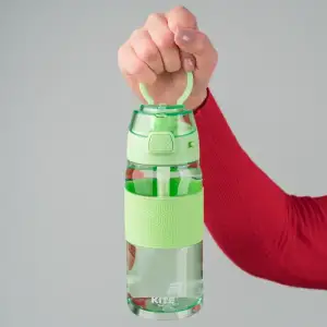 Пляшечка для води 600 мл, зелена KITE K26-1201-3