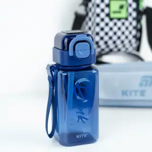 Пляшечка для води, 620 мл, синя KITE K26-1273-1