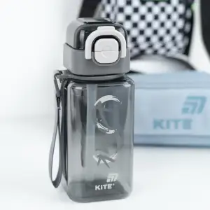 Пляшечка для води, 620 мл, сіра KITE K26-1273-2