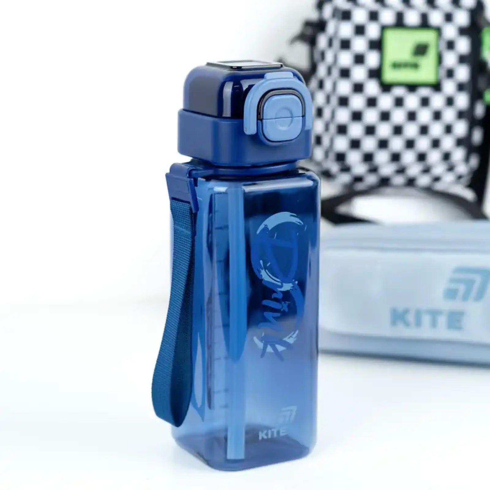 Пляшечка для води, 800 мл, синя KITE K26-1274-1