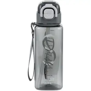 Пляшечка для води, 800 мл, сіра KITE K26-1274-2