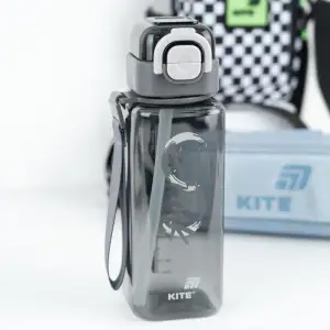 Пляшечка для води, 800 мл, сіра KITE K26-1274-2
