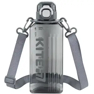 Пляшечка для води, 650 мл, сіра KITE K26-1275-2