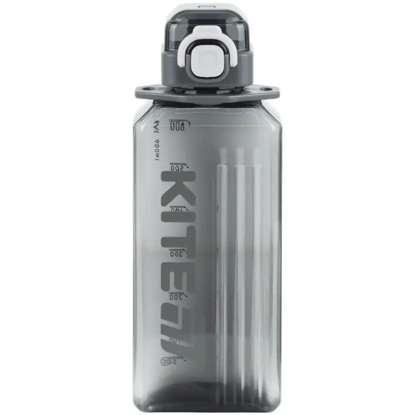 Пляшечка для води, 650 мл, сіра KITE K26-1275-2