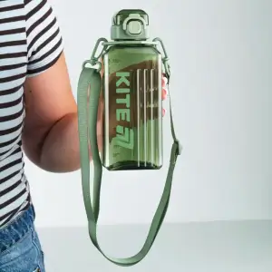 Пляшечка для води, 650 мл, зелена KITE K26-1275-3