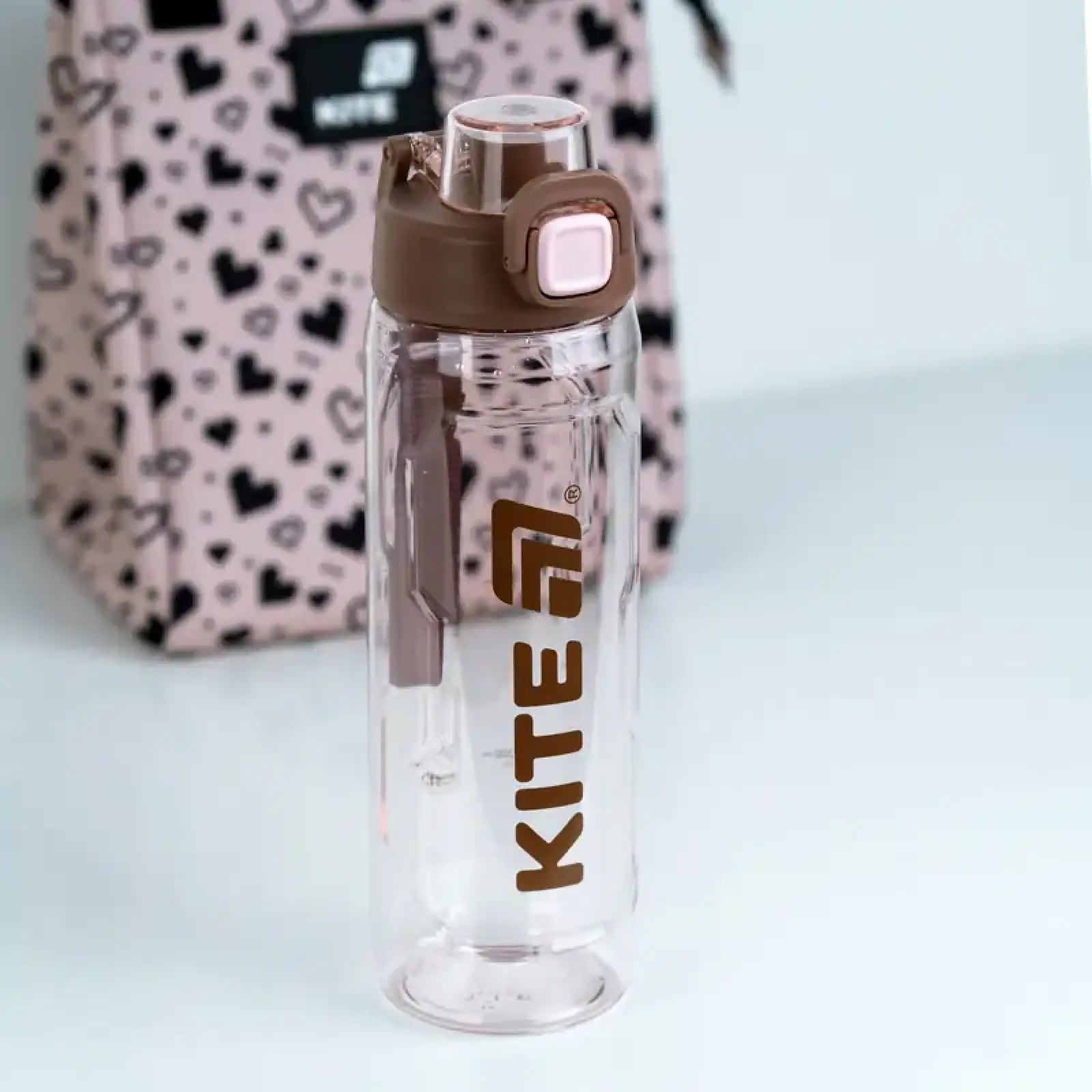 Пляшечка для води, 800 мл, рожева KITE K26-1211-1