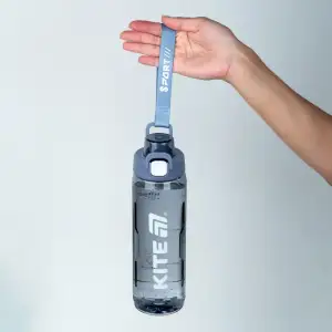 Пляшечка для води, 800 мл, сіра KITE K26-1211-3