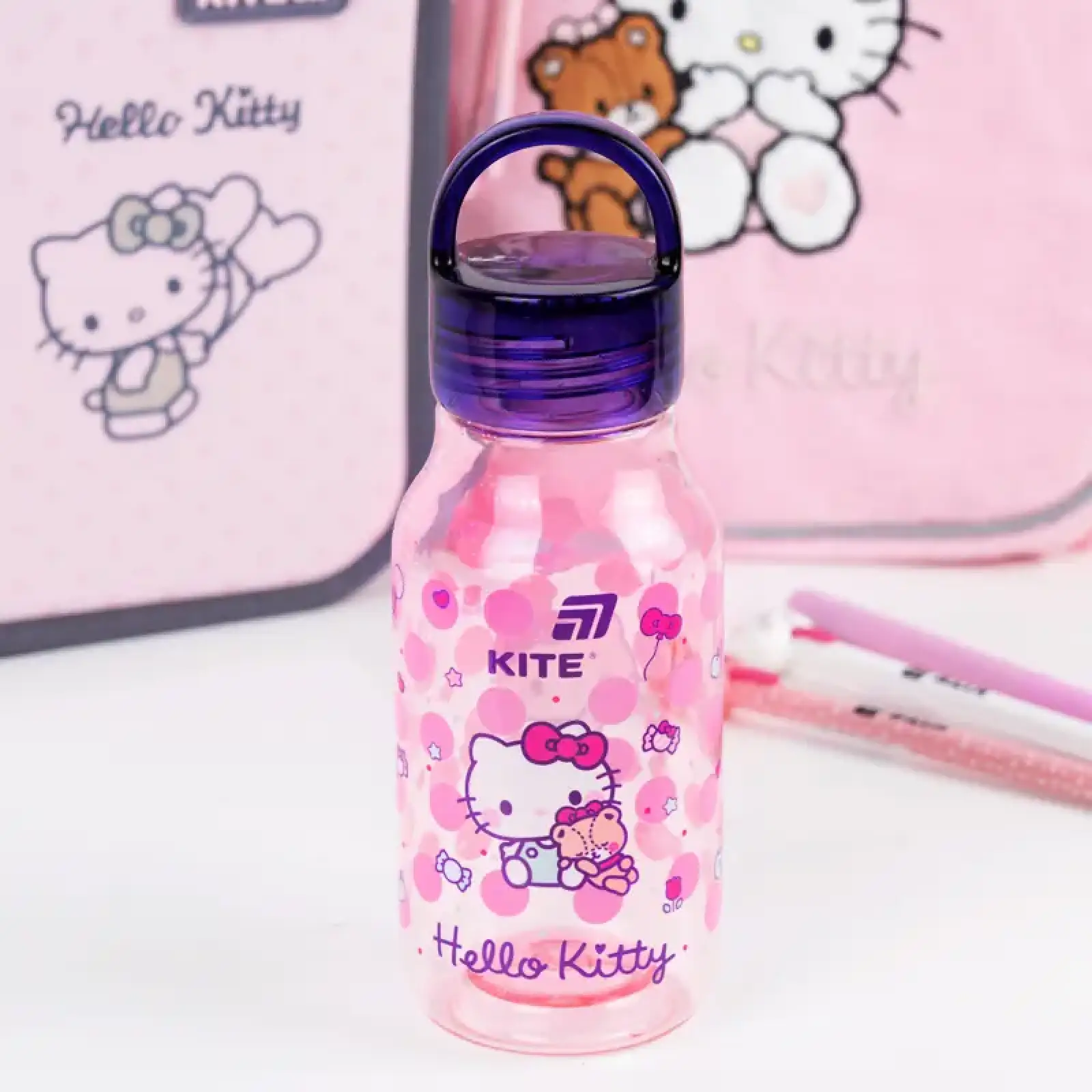 Пляшка для води 430 мл, HK KITE HK26-1312