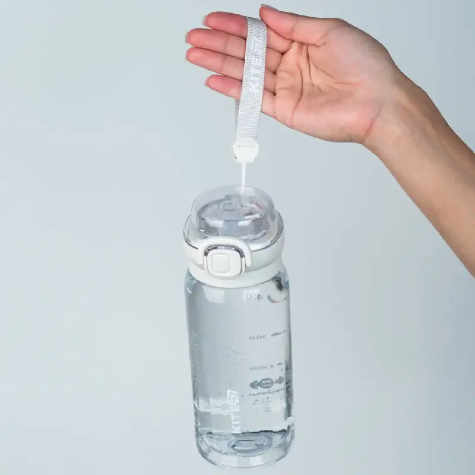 Пляшка для води 500 мл, біла KITE K26-1316-1