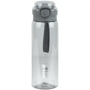 Пляшка для води 750 мл, сіра KITE K26-1317-3