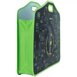 Портфель на липучках, 1 відділ., A3 Fox Rules KITE K24-208-2