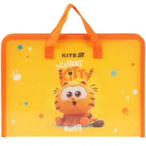 Папка-портфель на блискавці, 1 відділ., A4, GF KITE GF25-202