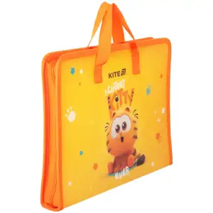 Папка-портфель на блискавці, 1 відділ., A4, GF KITE GF25-202