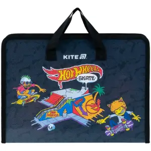 Папка-портфель на блискавці, 1 відділ., A4, HW KITE HW25-202
