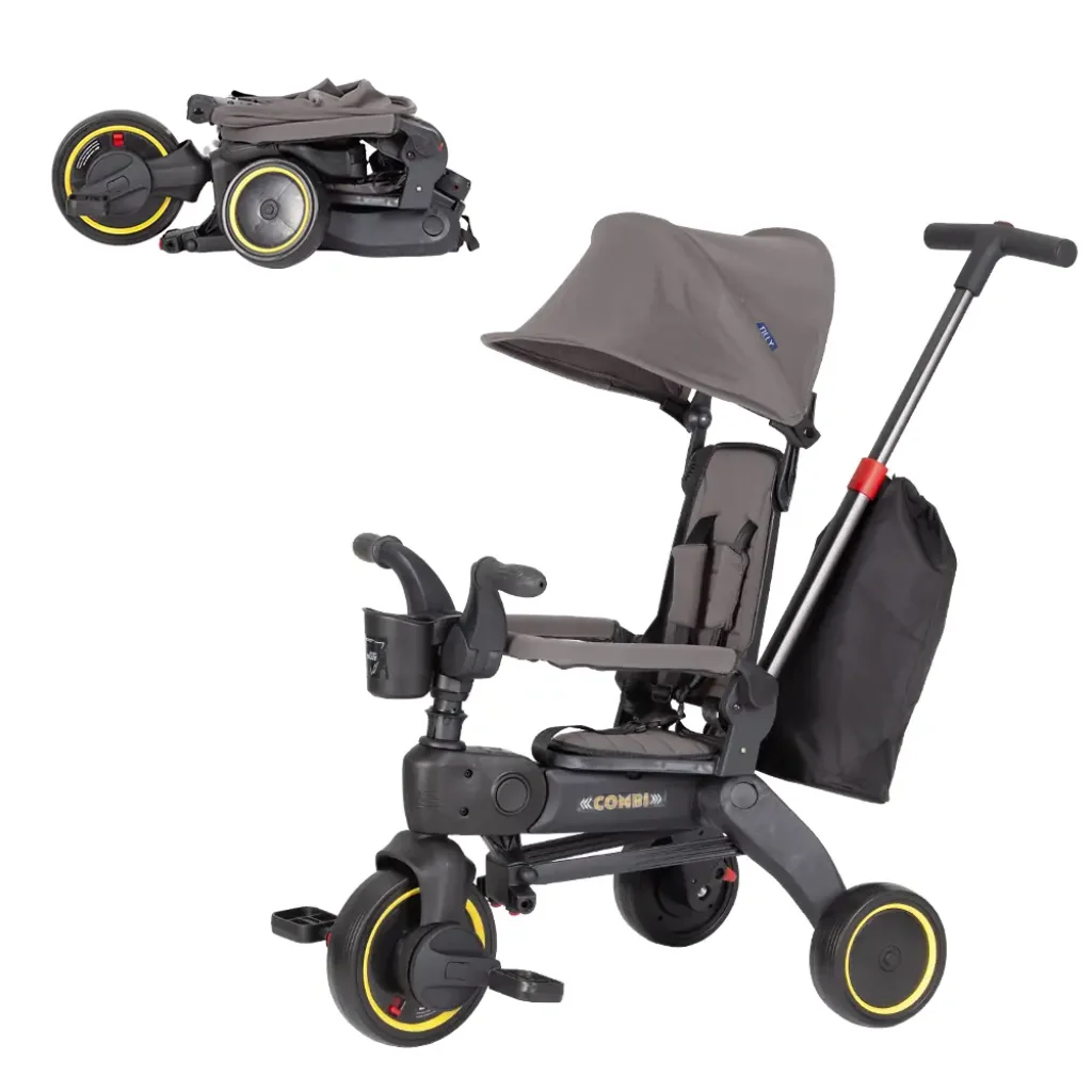 Велосипед триколісний TILLY COMBI T-392 GREY