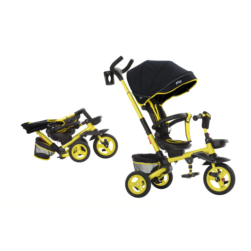 Велосипед триколісний TILLY FLIP T-390/1 Жовтий