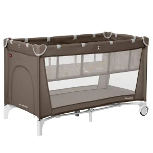 Манеж CARRELLO Piccolo+ CRL-18102 Chocolate Brown со вторым дном