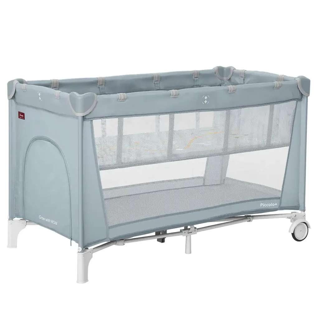Манеж CARRELLO Piccolo+ CRL-18102 Ash Grey со вторым дном