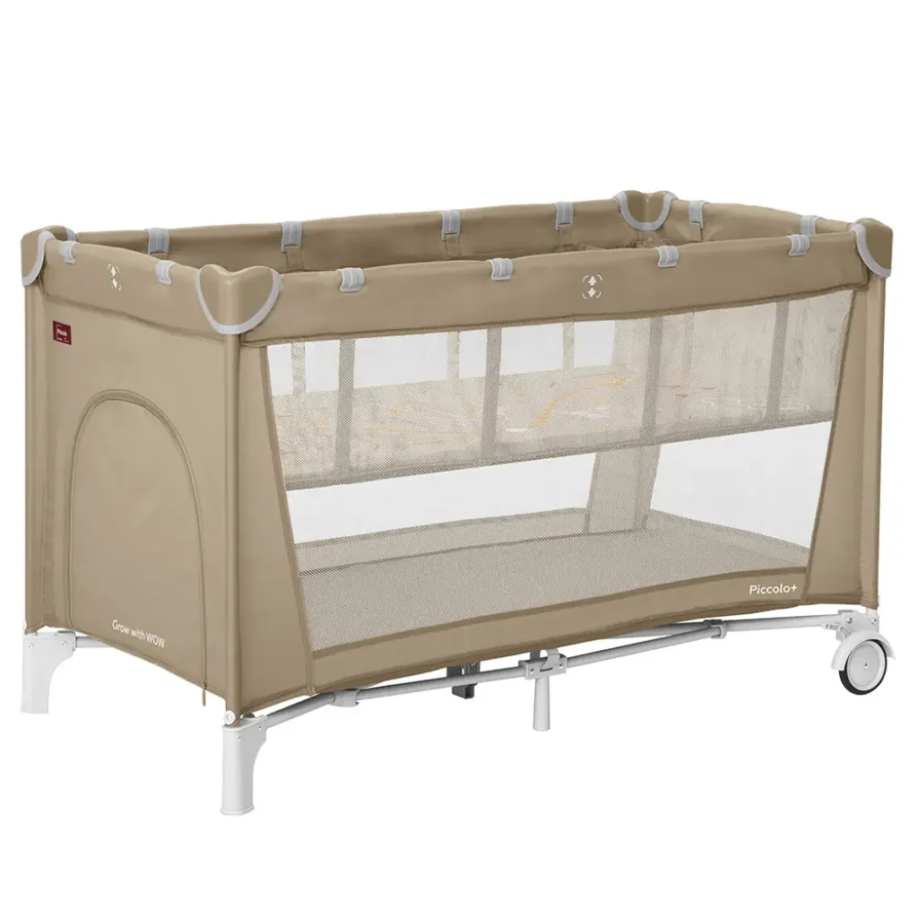 Манеж CARRELLO Piccolo+ CRL-18102 Sand Beige з другим дном
