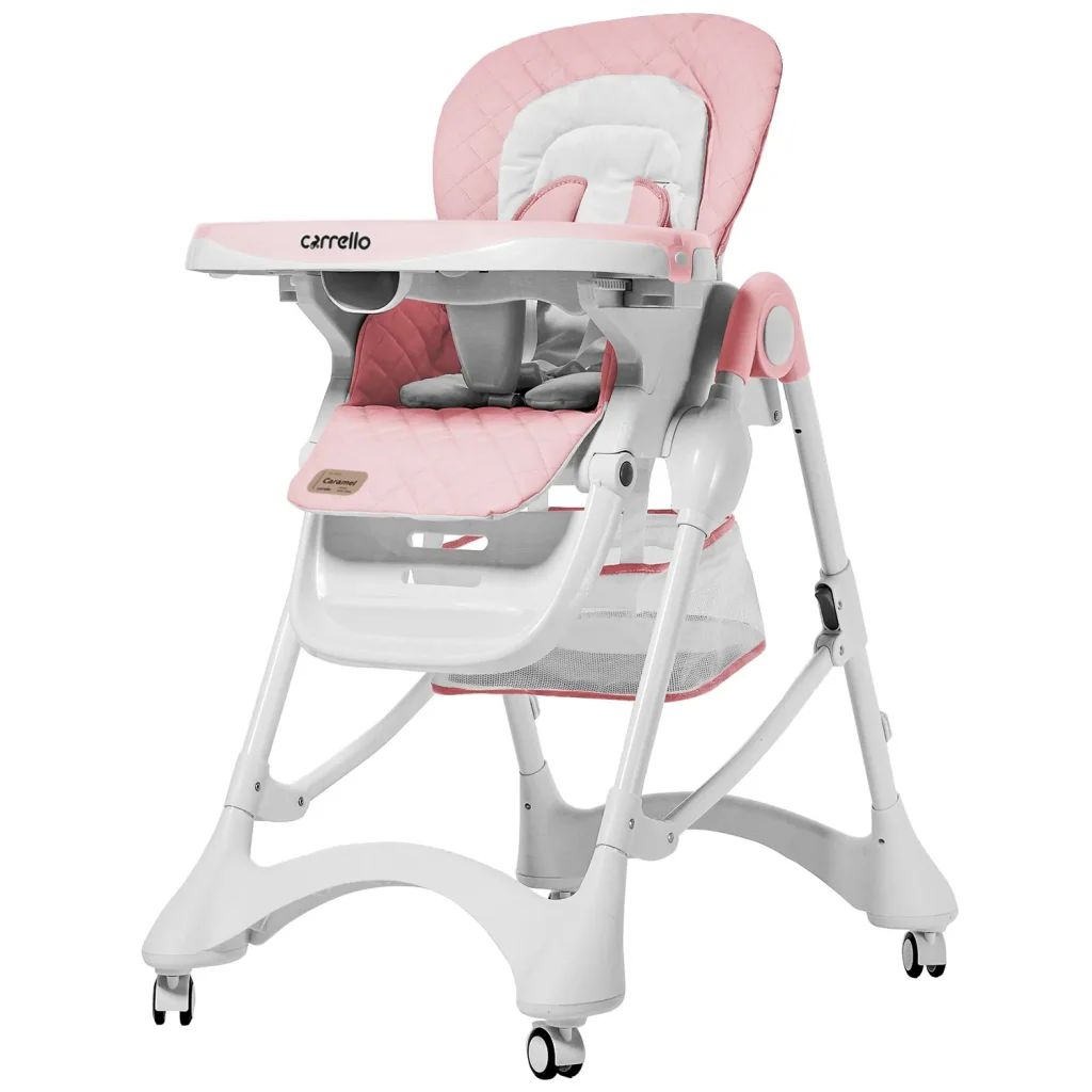 Стілець для годування CARRELLO Caramel CRL-9501/3 Candy Pink