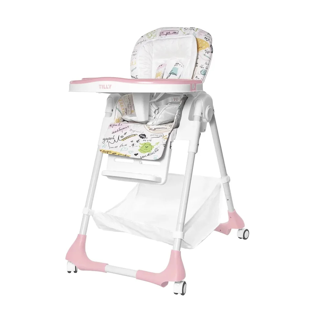 Стілець для годування BABY TILLY Bistro T-641/2 Rose