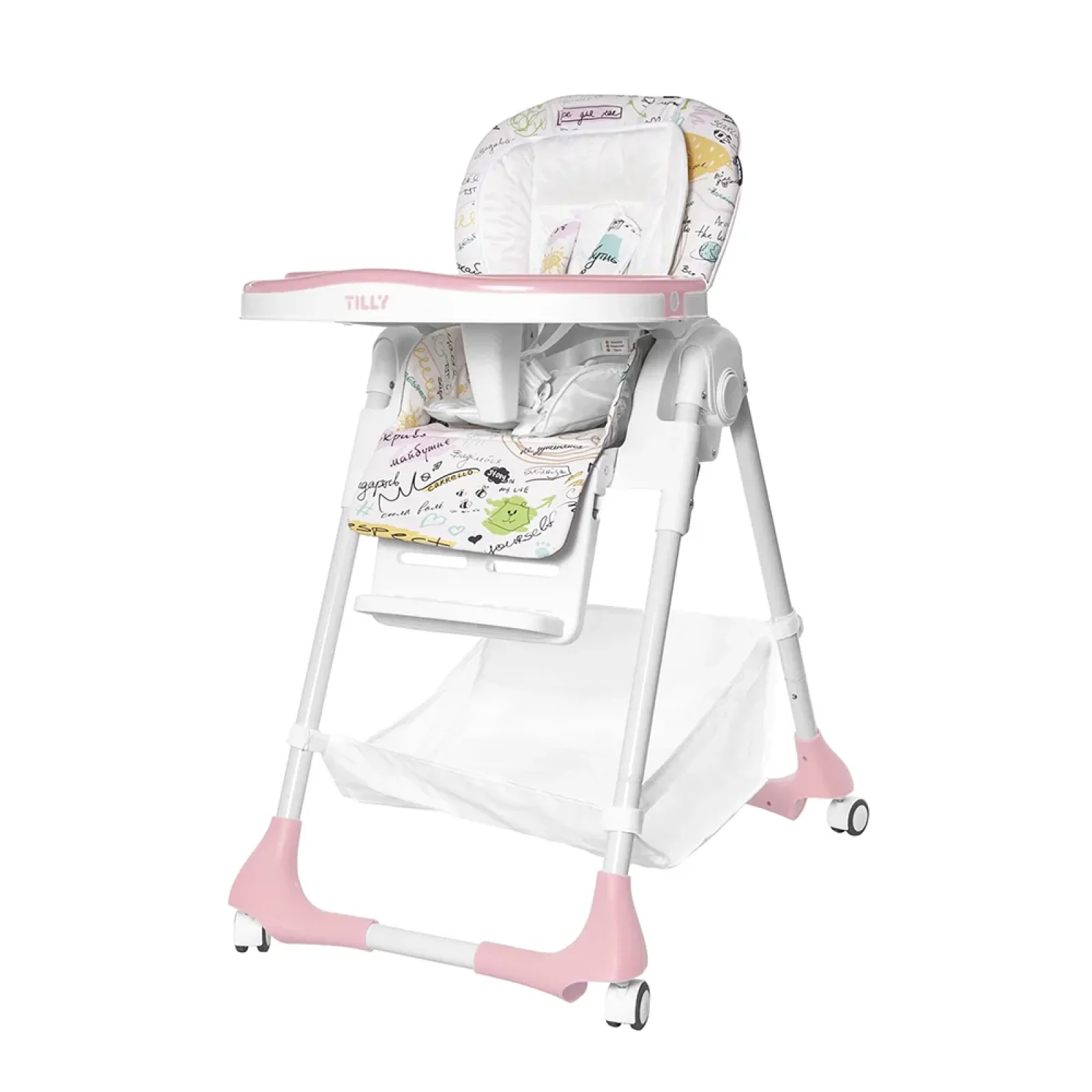 Стілець для годування BABY TILLY Bistro T-641/2 Rose