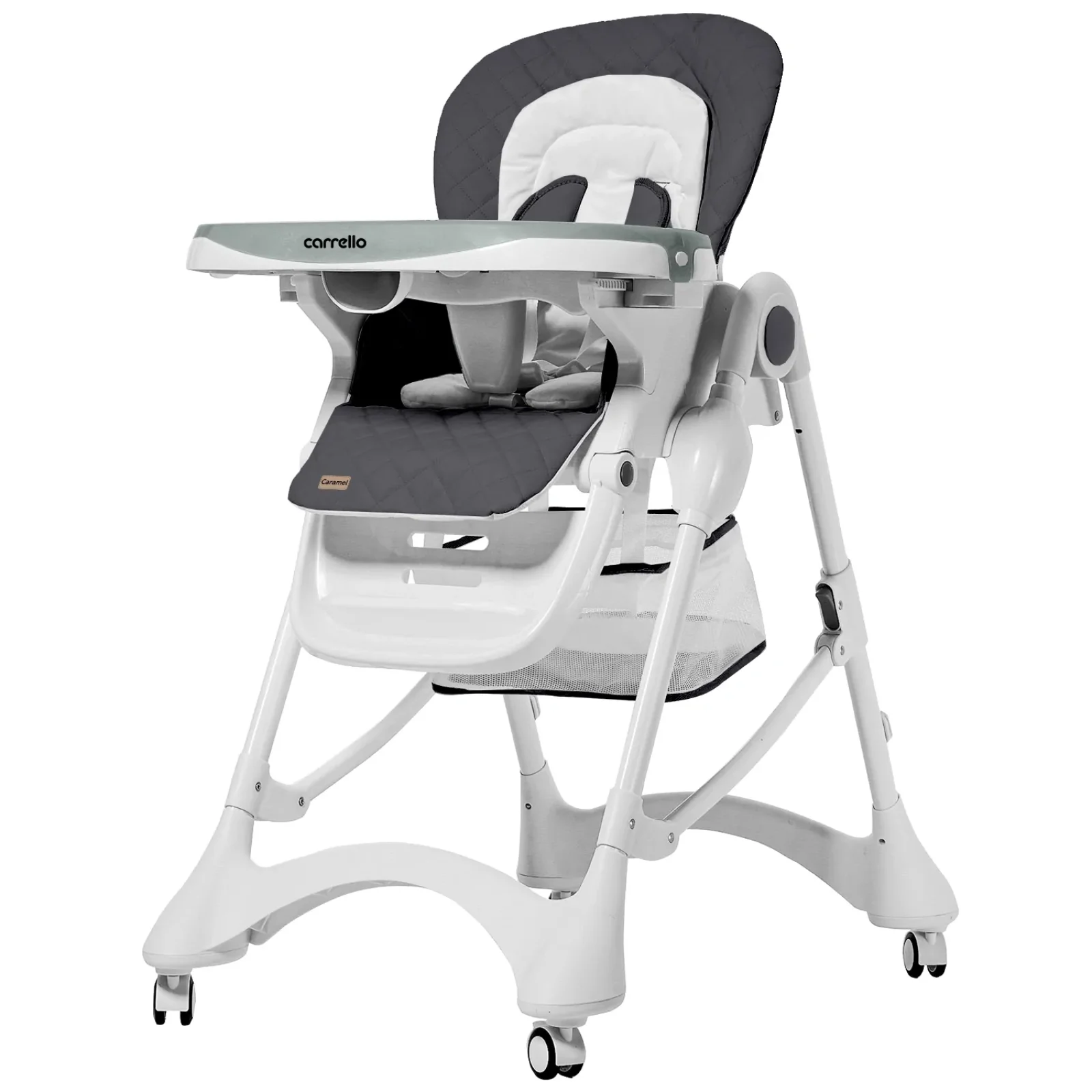 Стілець для годування CARRELLO Caramel CRL-9501/3 Palette Grey