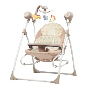 Колиска-гойдалка CARRELLO Nanny 3в1 CRL-0005 Beige Dot