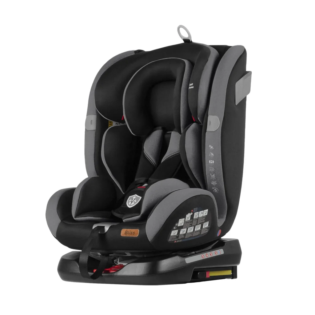 Автокресло TILLY Bliss T-535 Dark Grey 0+1+2+3 ISOFIX с поворотом
