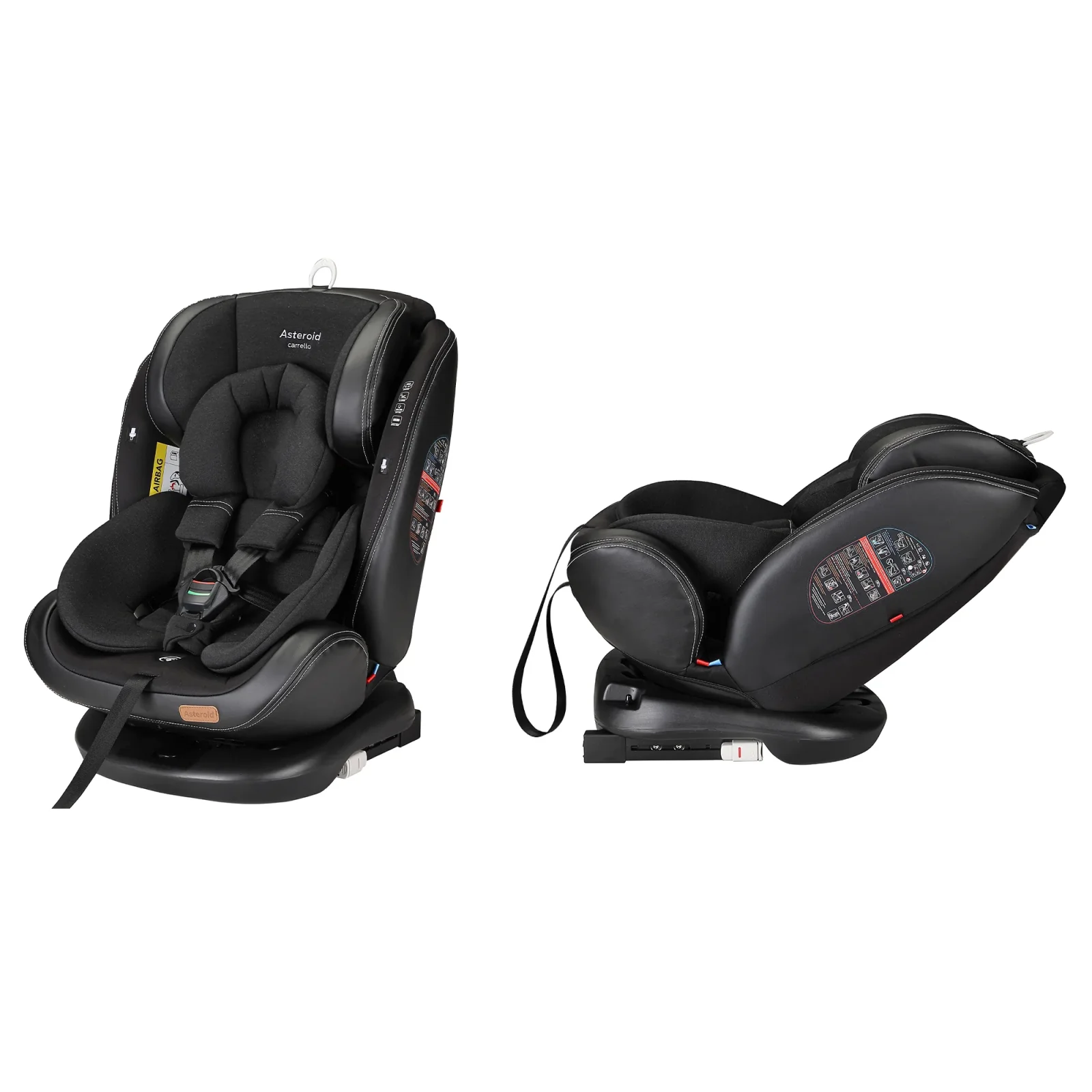 Автокрісло CARRELLO Asteroid CRL-12801/2 Space Black 0+1/2/3 ISOFIX з поворотом