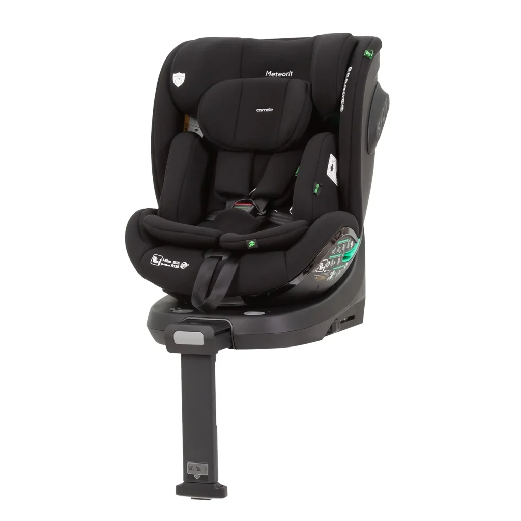 Автокрісло CARRELLO Meteorit CRL-16001 Space Black i-Size 40-150см ISOFIX, поворот, опор.стійка