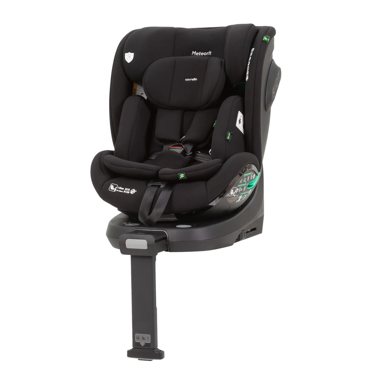Автокрісло CARRELLO Meteorit CRL-16001 Space Black i-Size 40-150см ISOFIX, поворот, опор.стійка