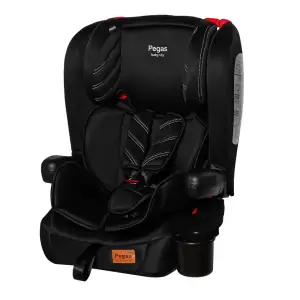 Автокресло TILLY Pegas T-533 Black группа 1/2/3