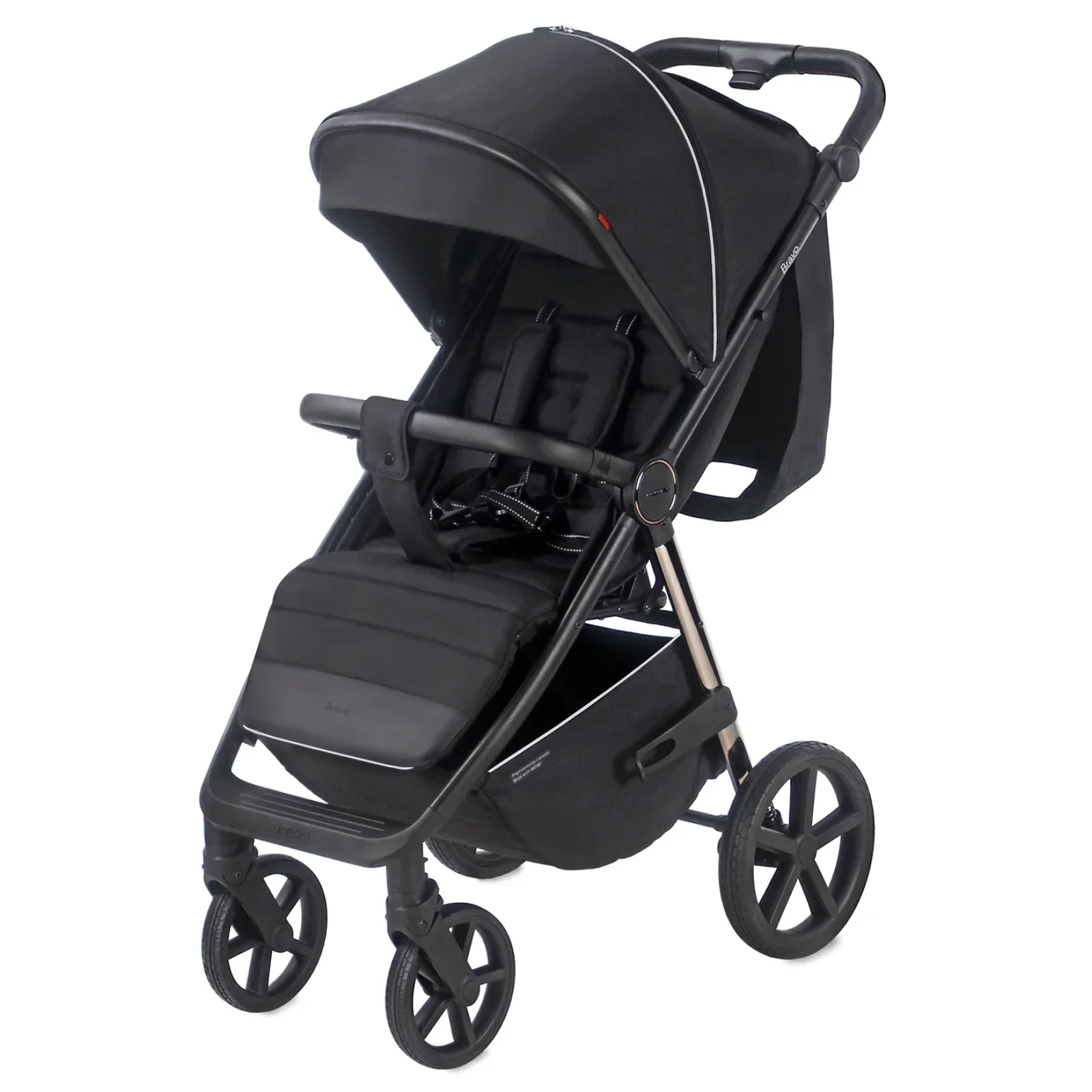 Прогулянкова коляска CARRELLO Bravo CRL-5515 Jet Black