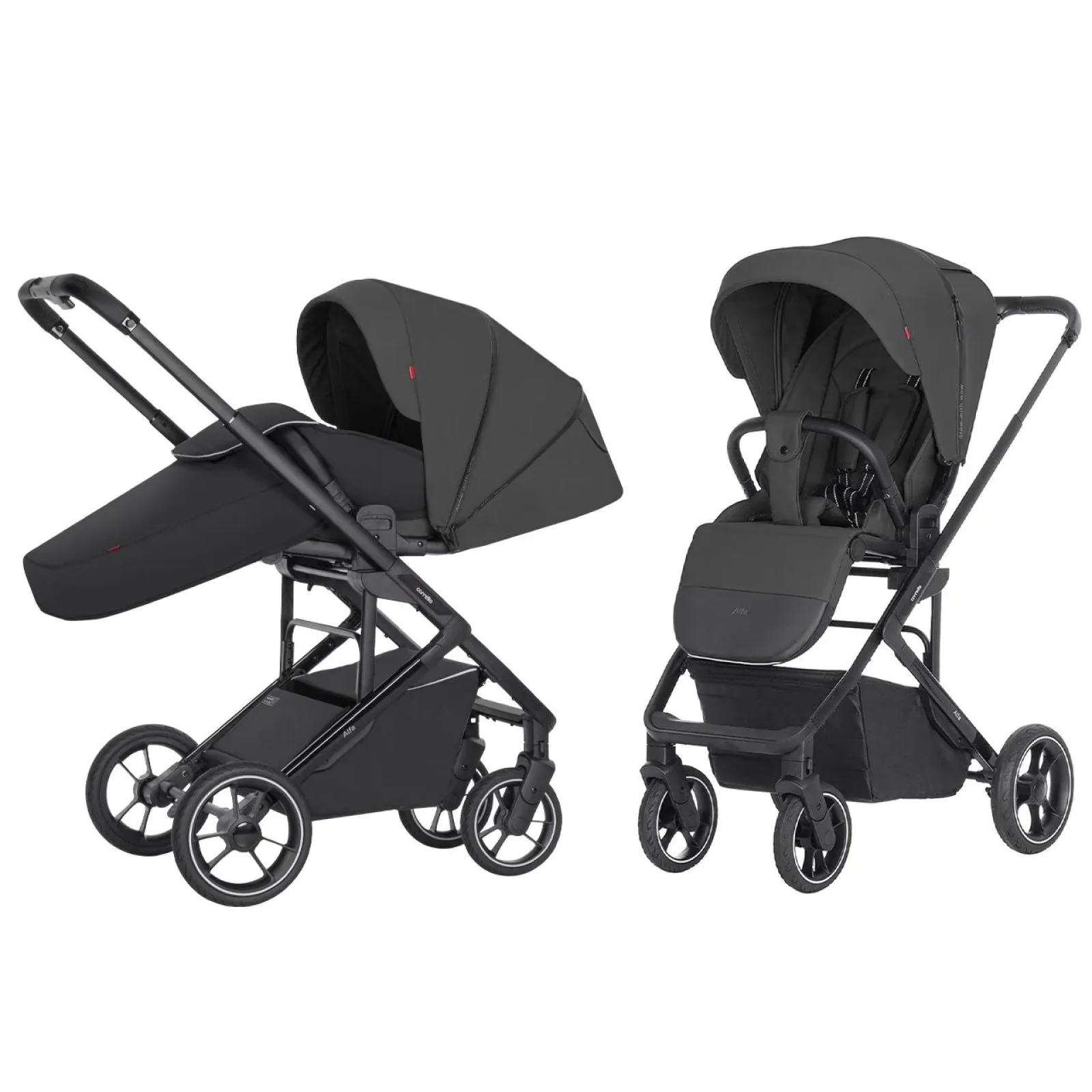 Прогулянкова коляска CARRELLO Alfa CRL-5508 BF Graphite Grey
