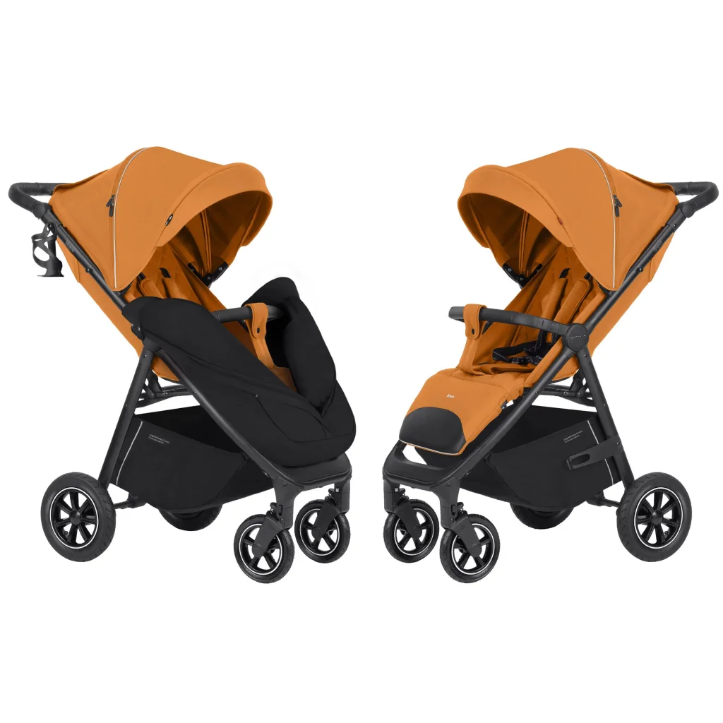 Прогулянкова коляска CARRELLO Bravo CRL-5512 Amber Orange NF