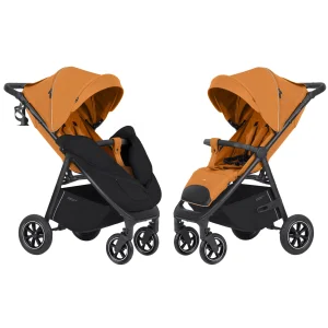 Прогулянкова коляска CARRELLO Bravo CRL-5512 Amber Orange NF