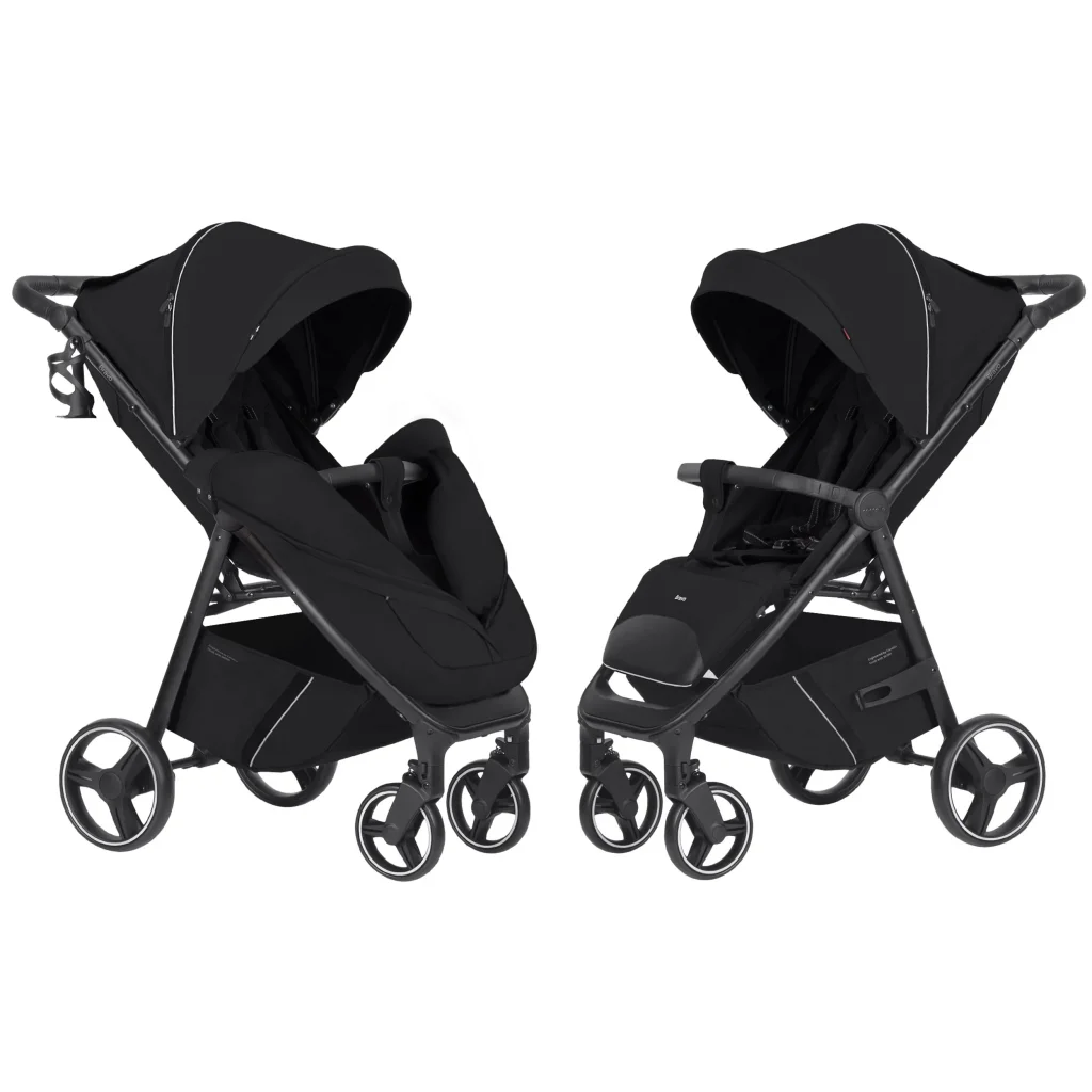 Прогулянкова коляска CARRELLO Bravo CRL-8512 BF Pure Black