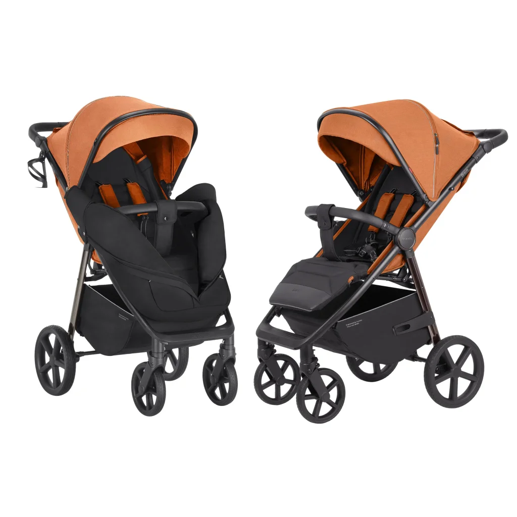Прогулянкова коляска CARRELLO Bravo CRL-5515 Tango Orange 2024 BF