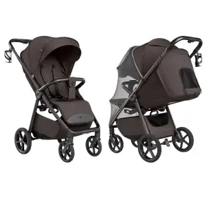 Прогулянкова коляска CARRELLO Bravo Lite CRL-5529 Supreme Brown