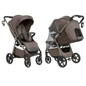 Прогулянкова коляска CARRELLO Bravo Lite CRL-5529 Derby Brown