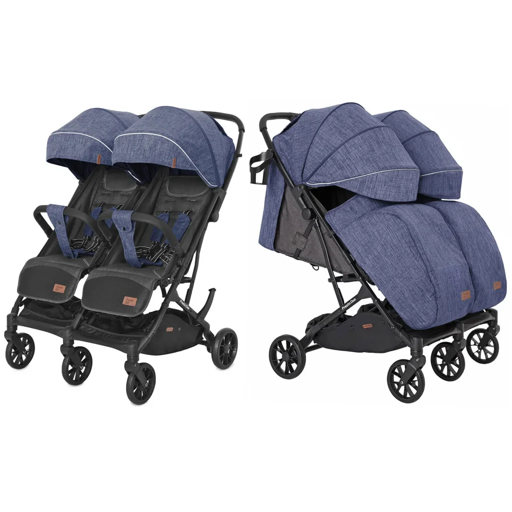 Прогулянкова коляска CARRELLO Presto Duo CRL-5506 Oxford Blue +дощовик