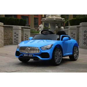 Baby Tilly T-7652 EVA BLUE легковий на Bluetooth 2.4G Р/У 6V7AH мотор 2*18W з MP3 102*61*55
