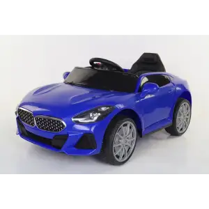 Baby Tilly T-7661 EVA BLUE легковий на Bluetooth 2.4G Р/У 6V7AH мотор 2*18W з MP3 102*61*55