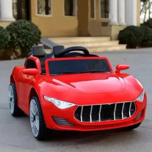 Baby Tilly T-7637 EVA RED легковий на Bluetooth 2.4G Р/У 2*6V4AH мотор 2*25W з MP3 105*55*45